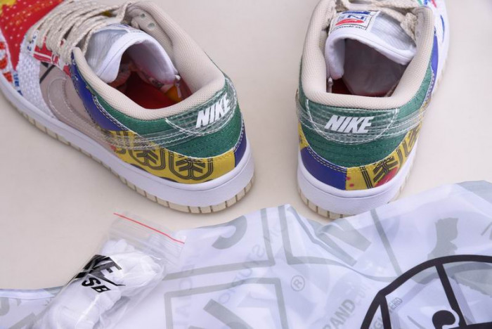 nike dunk low sp city market - da6125-900