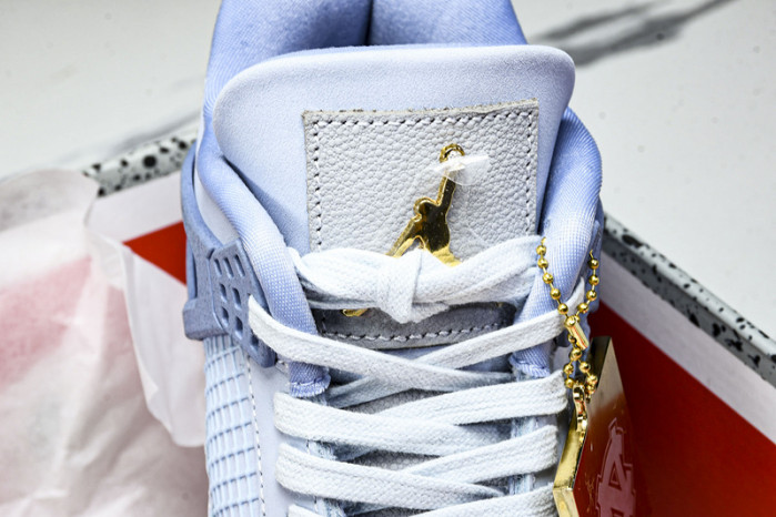 Jordan 4 Retro NCAA UNC Tar heels PE HV9204-407