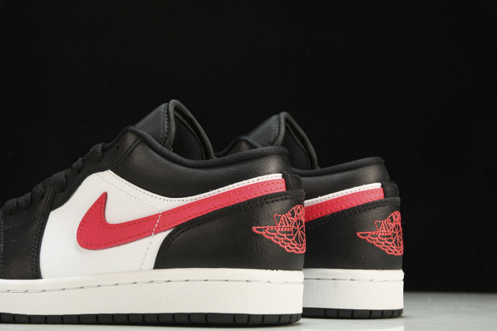 jordan 1 low black siren red (w) - dc0774-004