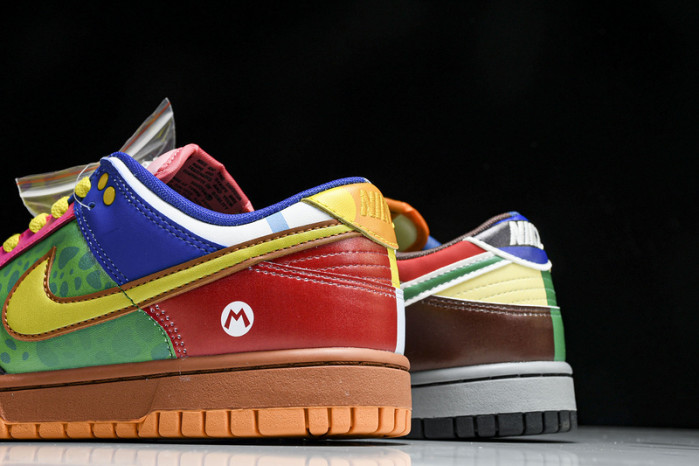 Nike Dunk Low Mario Kart Custom DH0952-102