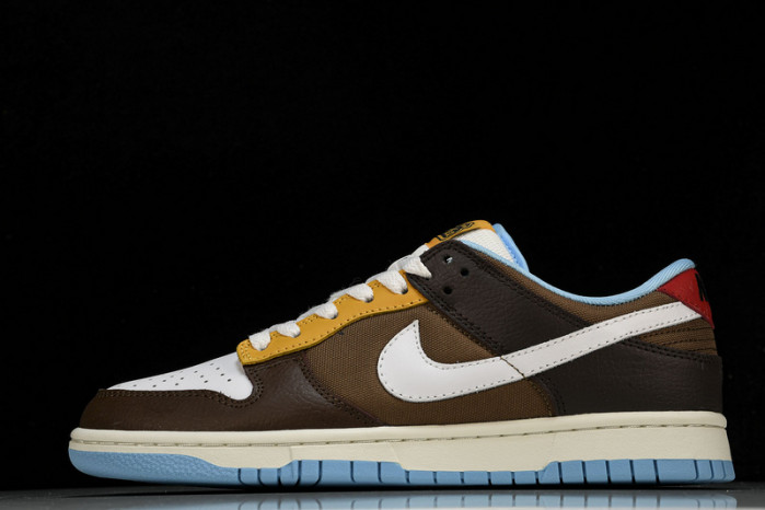 nike dunk low medium brown 314142-203