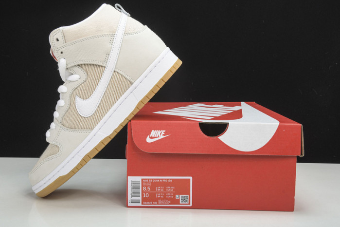 nike sb dunk high unbleached pack da9626-100