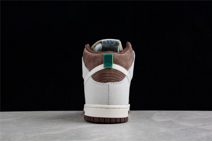 nike dunk high light chocolate - dh5348-100