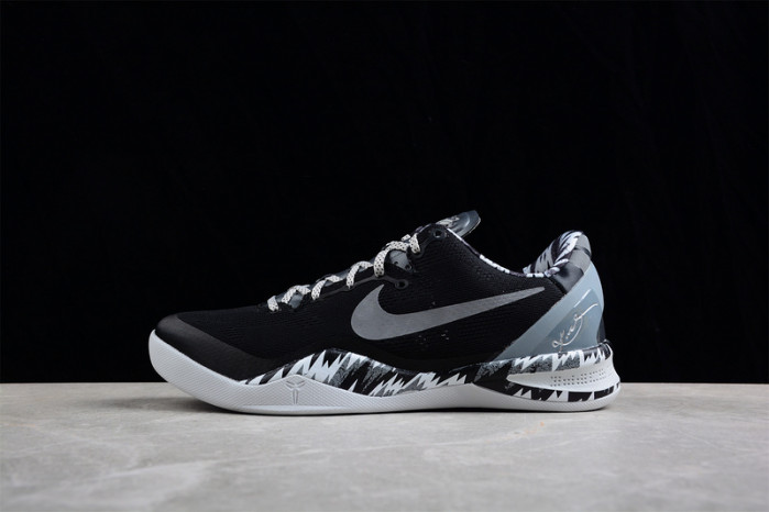 nike kobe 8 system philippines black silver - 613959-001