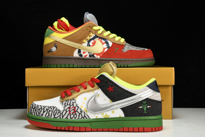 nike sb dunk low what the dunk - 318403-141