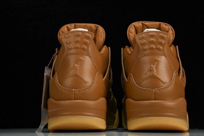 jordan 4 retro ginger wheat men