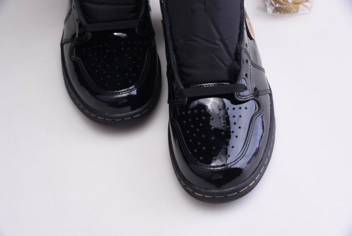 jordan 1 retro high black metallic gold (2020) - 555088-032