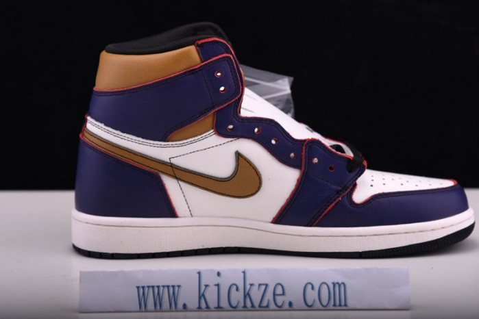 nike sb air jordan 1 lakers chicago cd6578-507