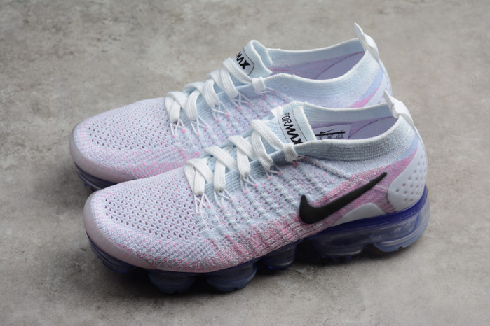 wmns air vapormax flyknit 2 hydrogen blue womens 942843-102